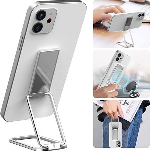 👉 Foldable Adjustable Phone Stand – Magnetic Ring Bracket for Desk, Compatible with iPhone, Samsung, Huawei & Tablets