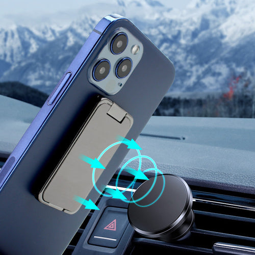👉 Foldable Adjustable Phone Stand – Magnetic Ring Bracket for Desk, Compatible with iPhone, Samsung, Huawei & Tablets